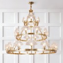 Loft Industry Modern - Lotus Rib Chandelier XL
